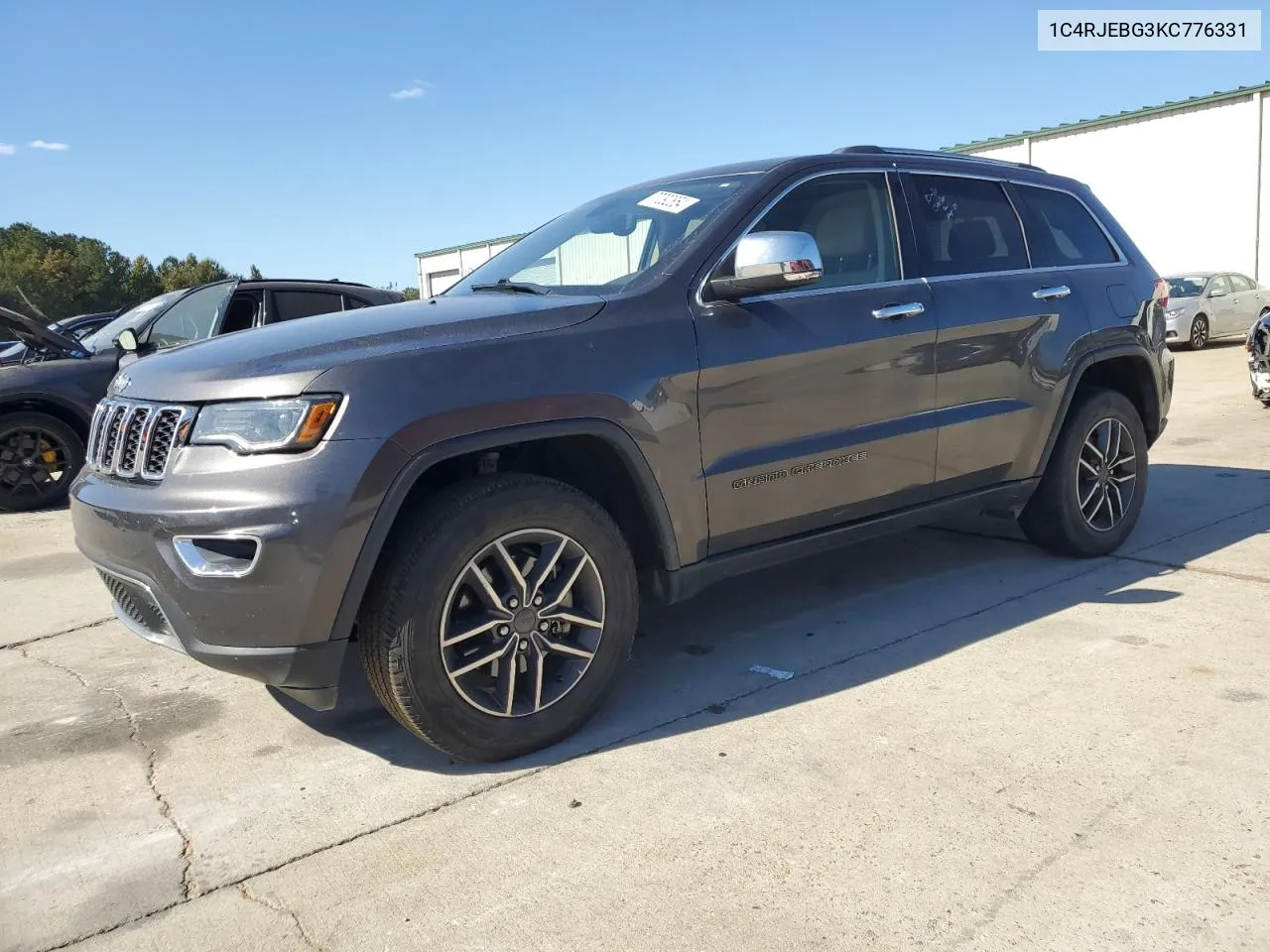 2019 Jeep Grand Cherokee Limited VIN: 1C4RJEBG3KC776331 Lot: 77092854