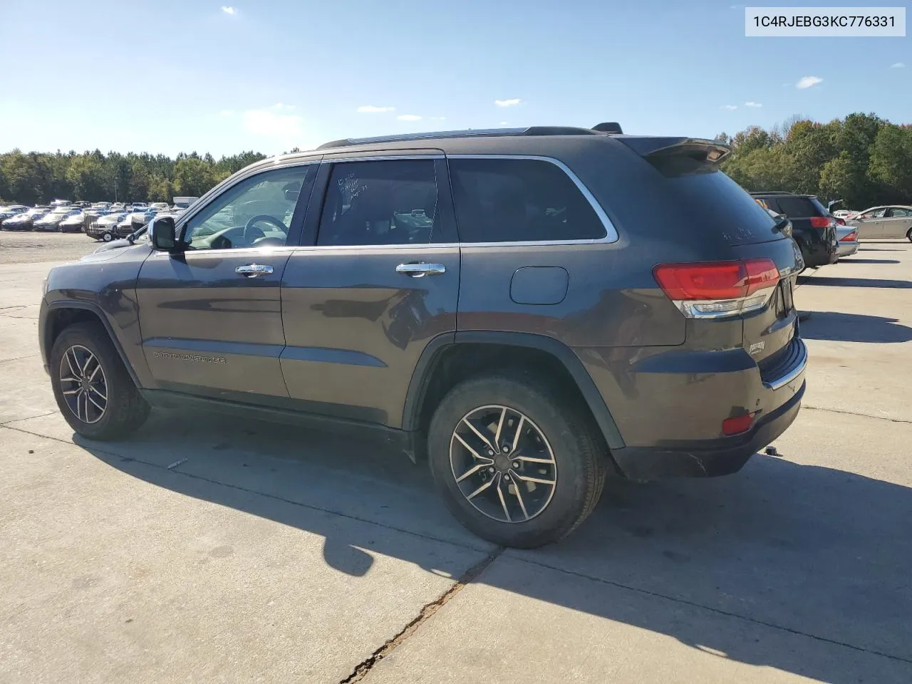 2019 Jeep Grand Cherokee Limited VIN: 1C4RJEBG3KC776331 Lot: 77092854