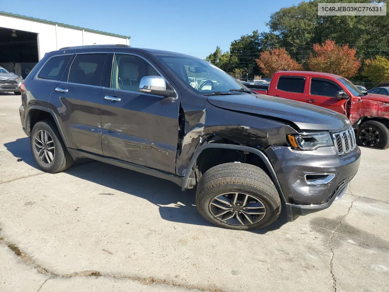 2019 Jeep Grand Cherokee Limited VIN: 1C4RJEBG3KC776331 Lot: 77092854