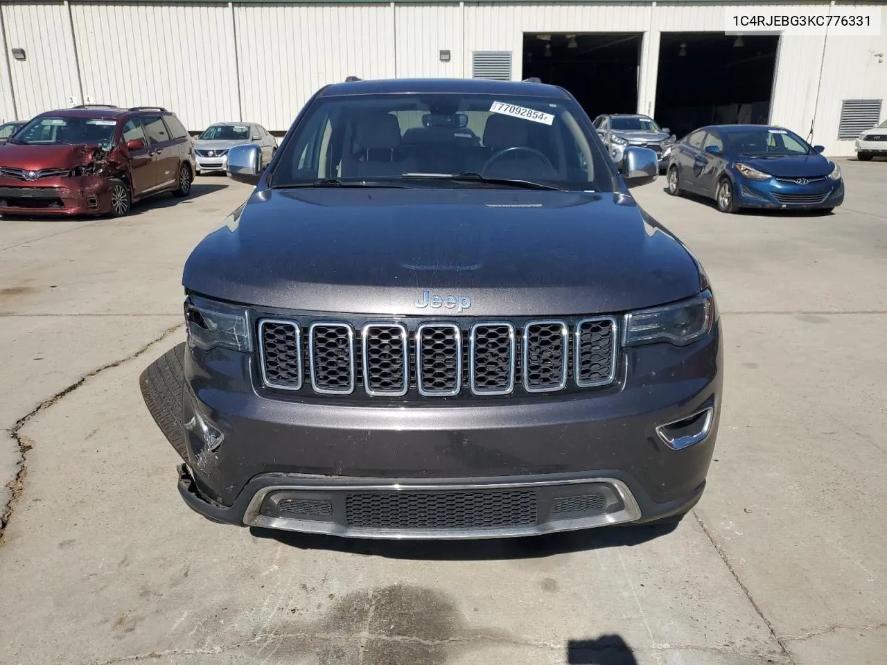 2019 Jeep Grand Cherokee Limited VIN: 1C4RJEBG3KC776331 Lot: 77092854