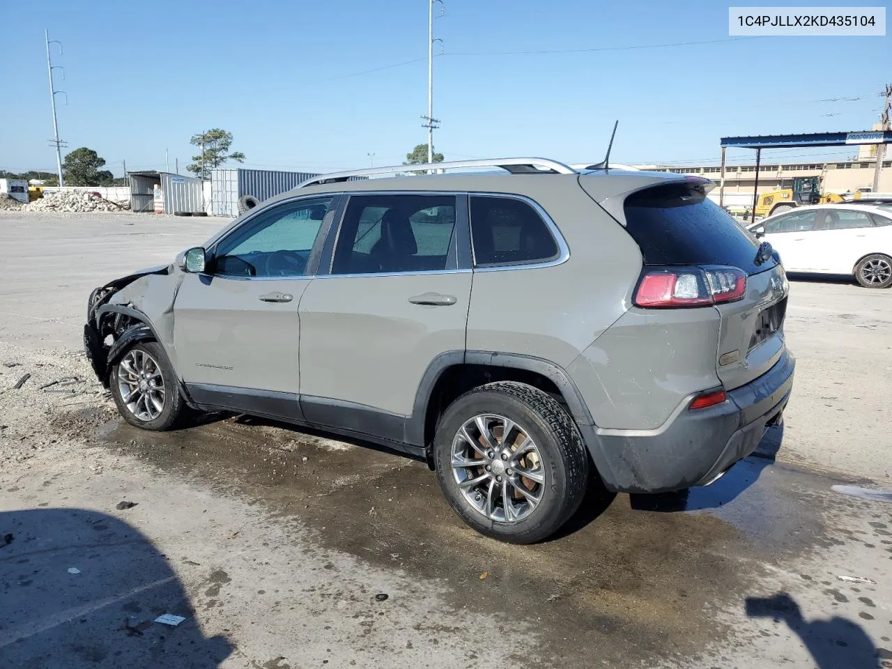 2019 Jeep Cherokee Latitude Plus VIN: 1C4PJLLX2KD435104 Lot: 77148084