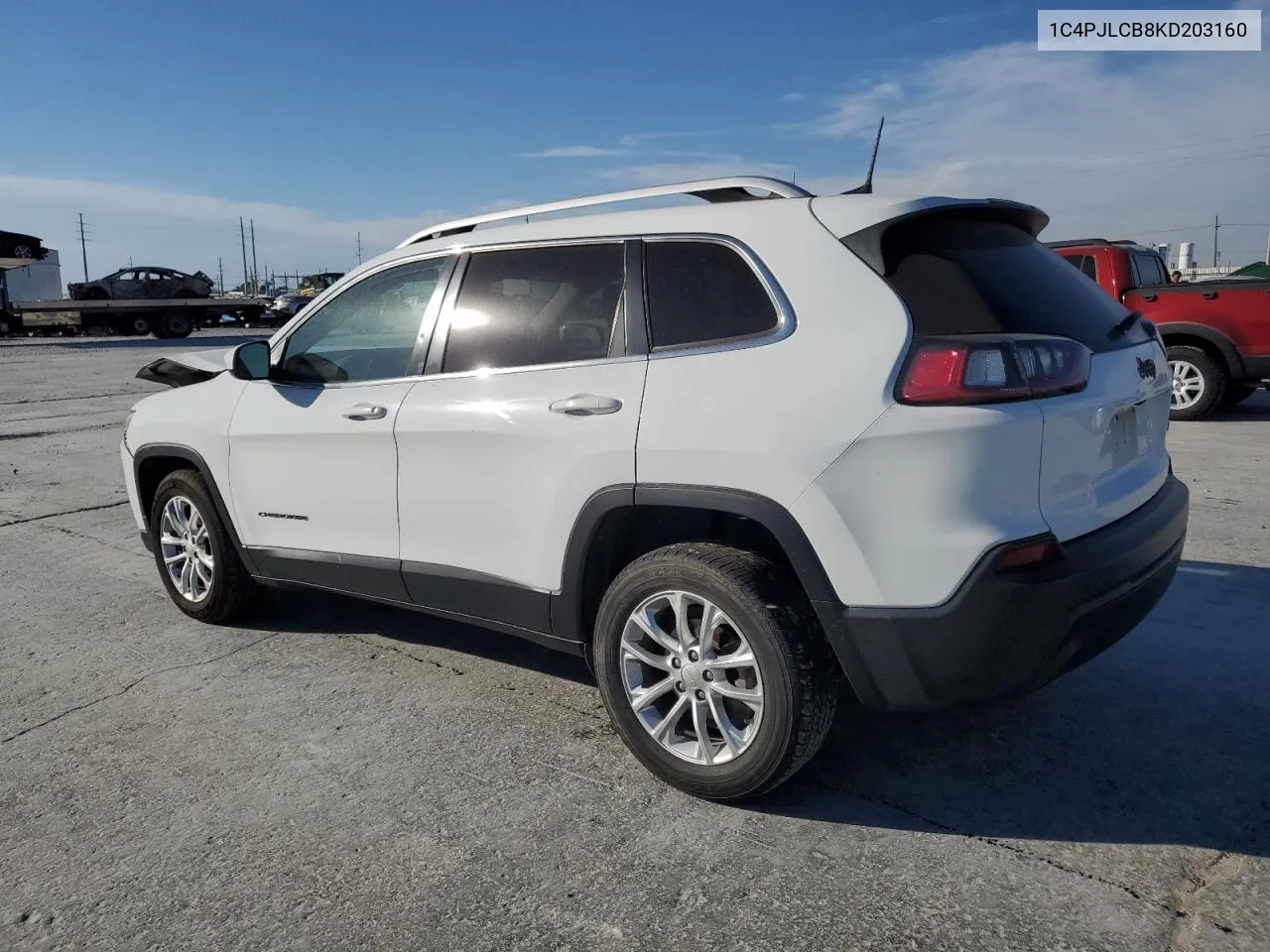 2019 Jeep Cherokee Latitude VIN: 1C4PJLCB8KD203160 Lot: 77177774