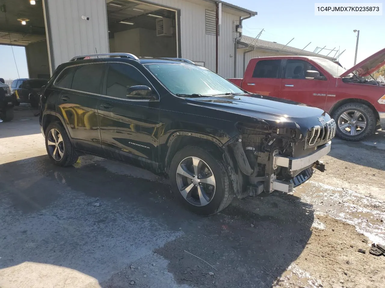 2019 Jeep Cherokee Limited VIN: 1C4PJMDX7KD235873 Lot: 77180234