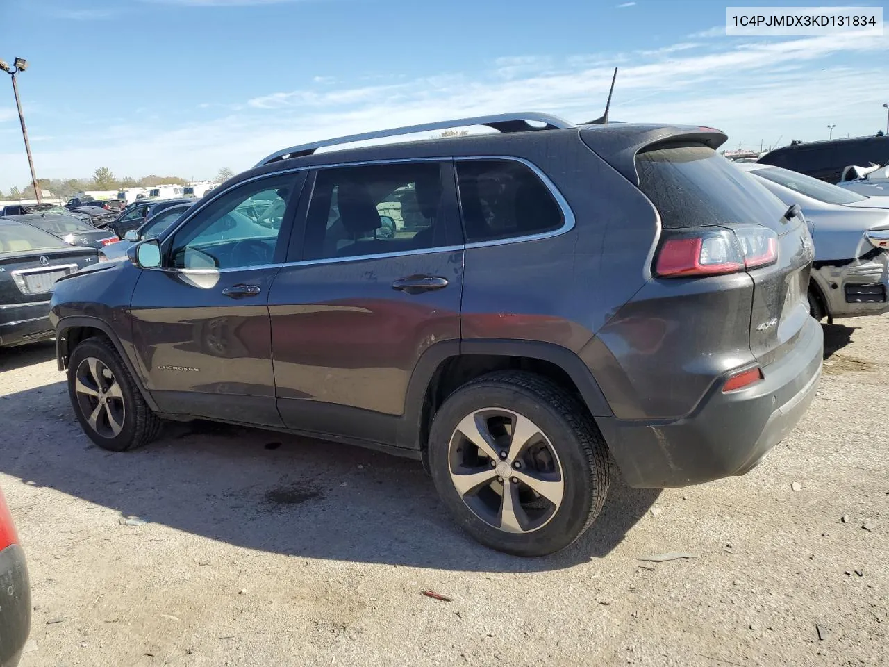 2019 Jeep Cherokee Limited VIN: 1C4PJMDX3KD131834 Lot: 77209574