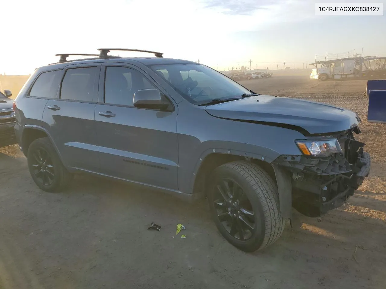 2019 Jeep Grand Cherokee Laredo VIN: 1C4RJFAGXKC838427 Lot: 77217234