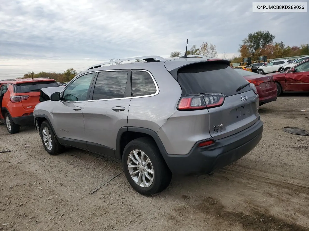 2019 Jeep Cherokee Latitude VIN: 1C4PJMCB8KD289026 Lot: 77217594