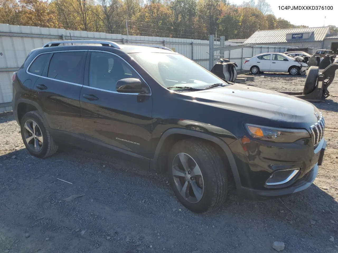 2019 Jeep Cherokee Limited VIN: 1C4PJMDXXKD376100 Lot: 77267004