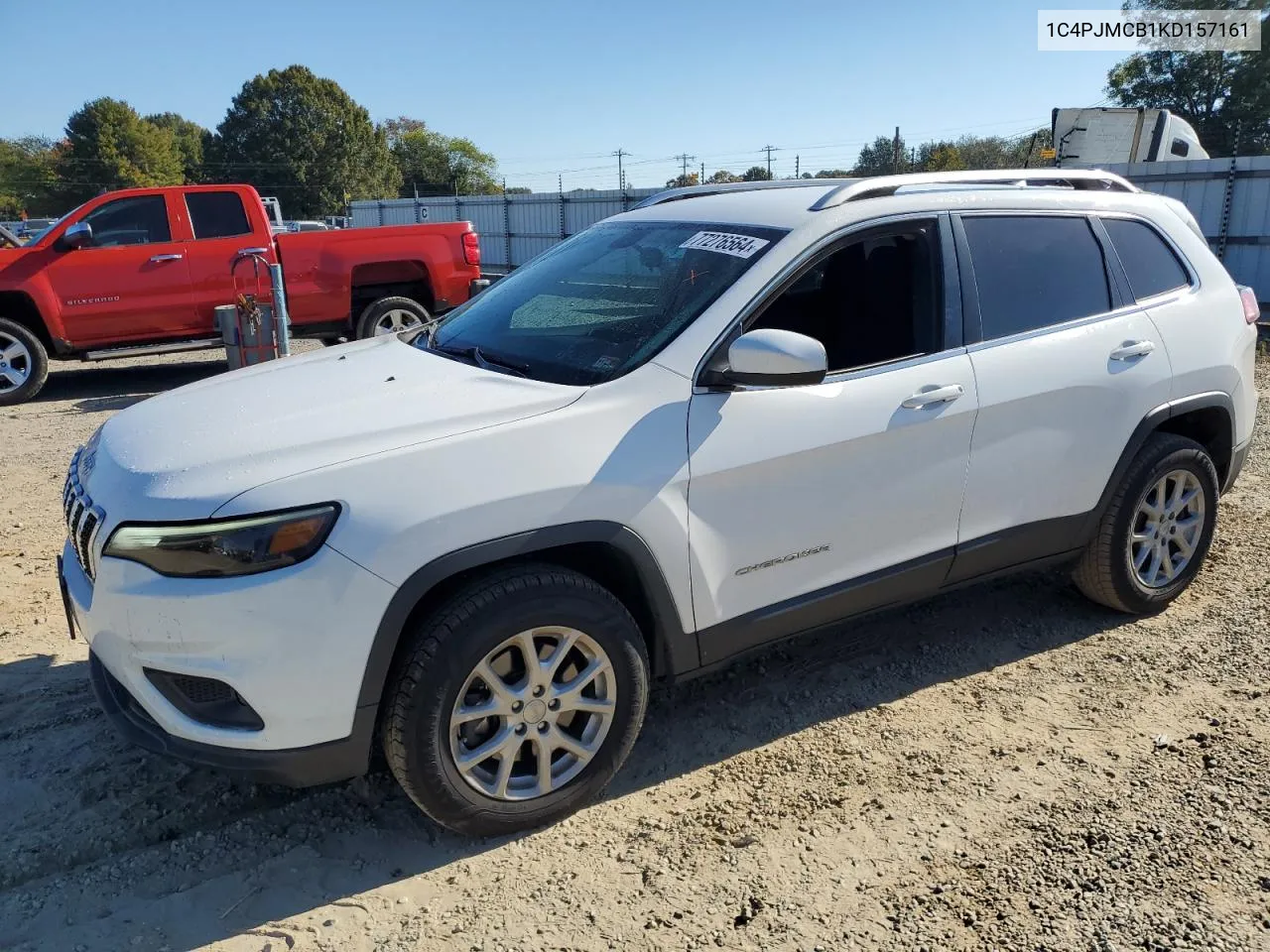 2019 Jeep Cherokee Latitude VIN: 1C4PJMCB1KD157161 Lot: 77276564