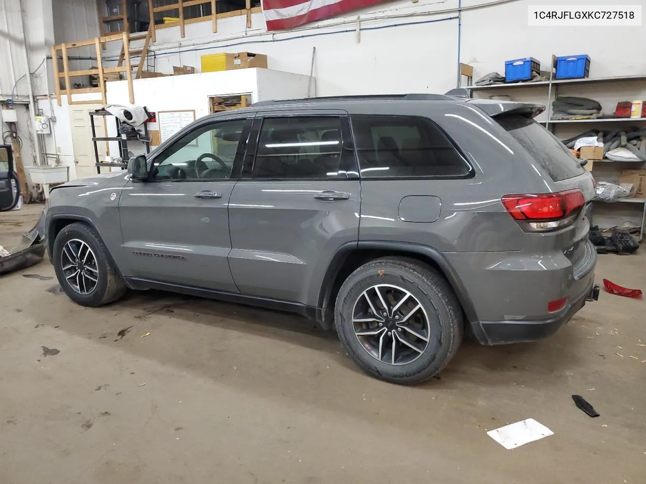 2019 Jeep Grand Cherokee Trailhawk VIN: 1C4RJFLGXKC727518 Lot: 77324704