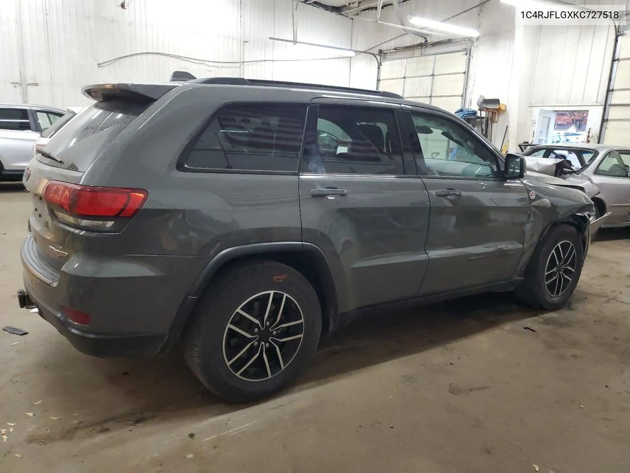 2019 Jeep Grand Cherokee Trailhawk VIN: 1C4RJFLGXKC727518 Lot: 77324704