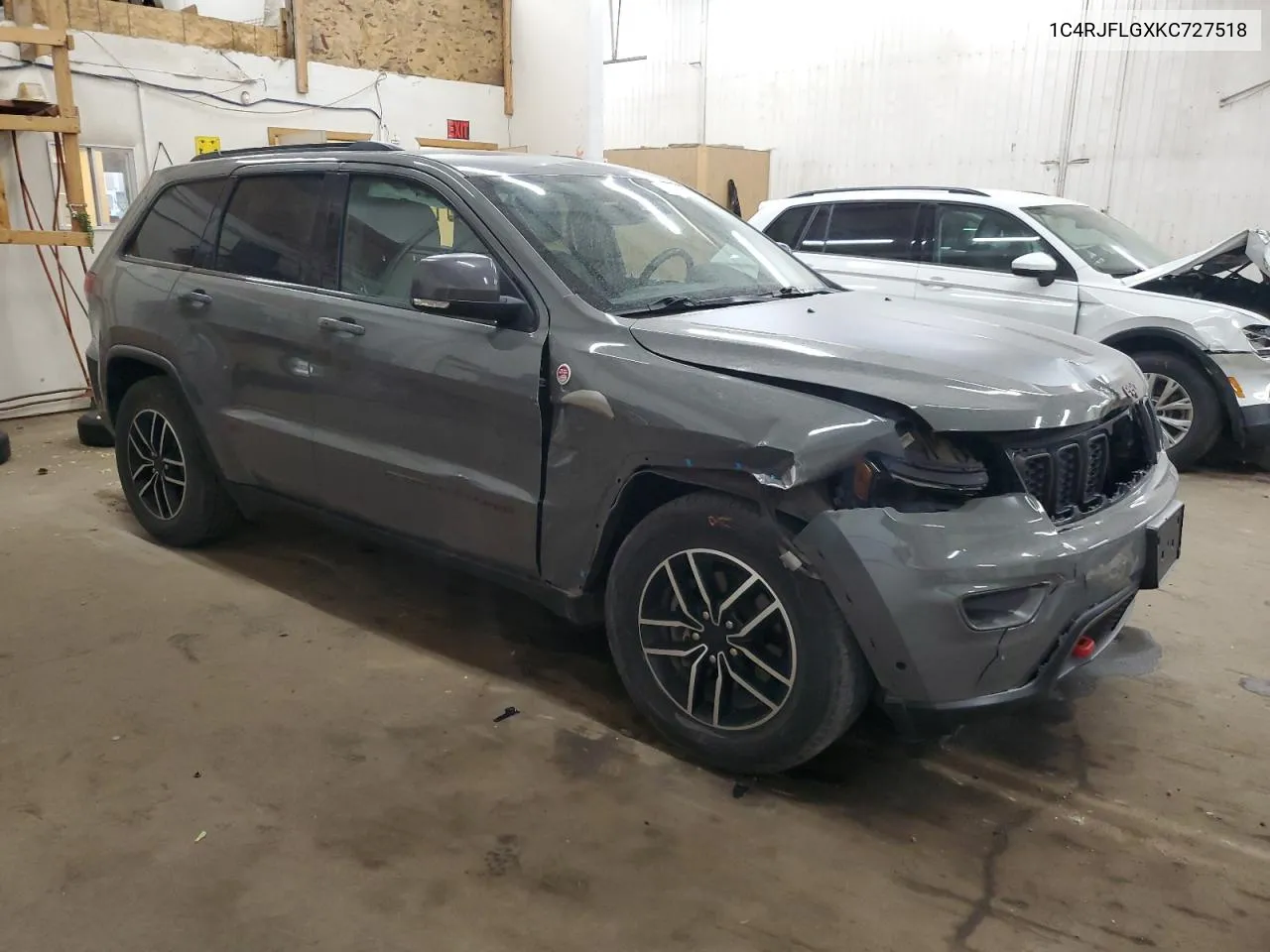 2019 Jeep Grand Cherokee Trailhawk VIN: 1C4RJFLGXKC727518 Lot: 77324704