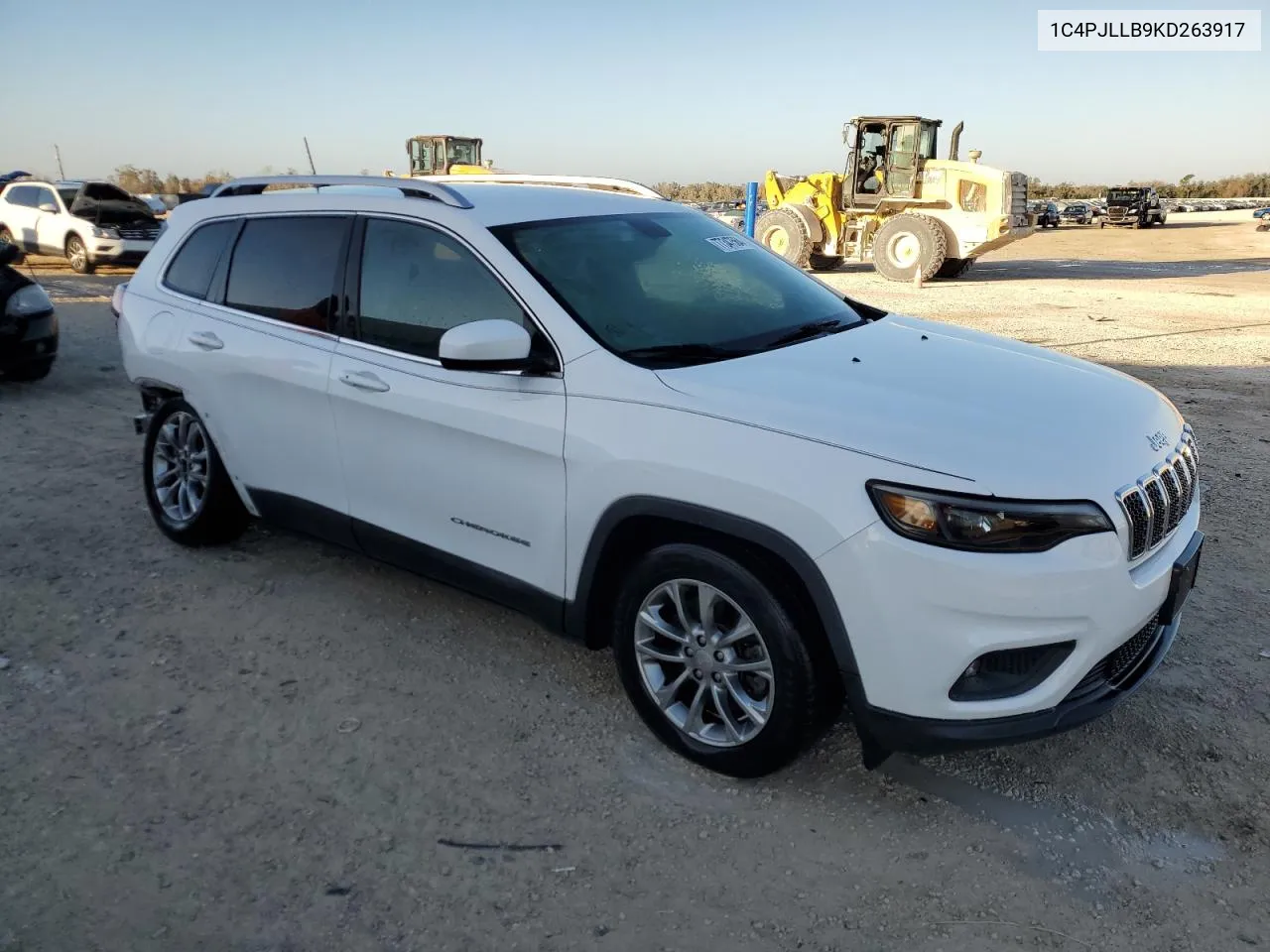 2019 Jeep Cherokee Latitude Plus VIN: 1C4PJLLB9KD263917 Lot: 77347564