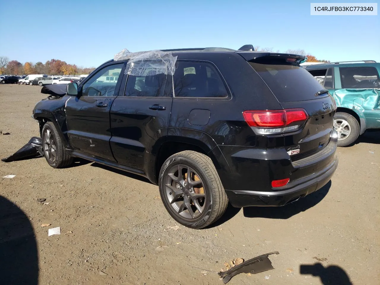 2019 Jeep Grand Cherokee Limited VIN: 1C4RJFBG3KC773340 Lot: 77393354