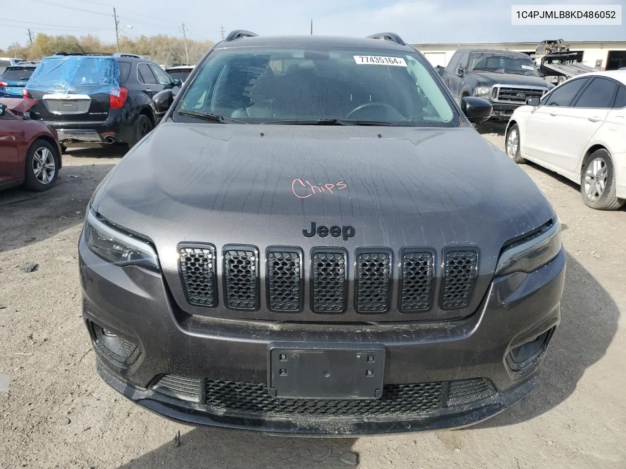 2019 Jeep Cherokee Latitude Plus VIN: 1C4PJMLB8KD486052 Lot: 77435164