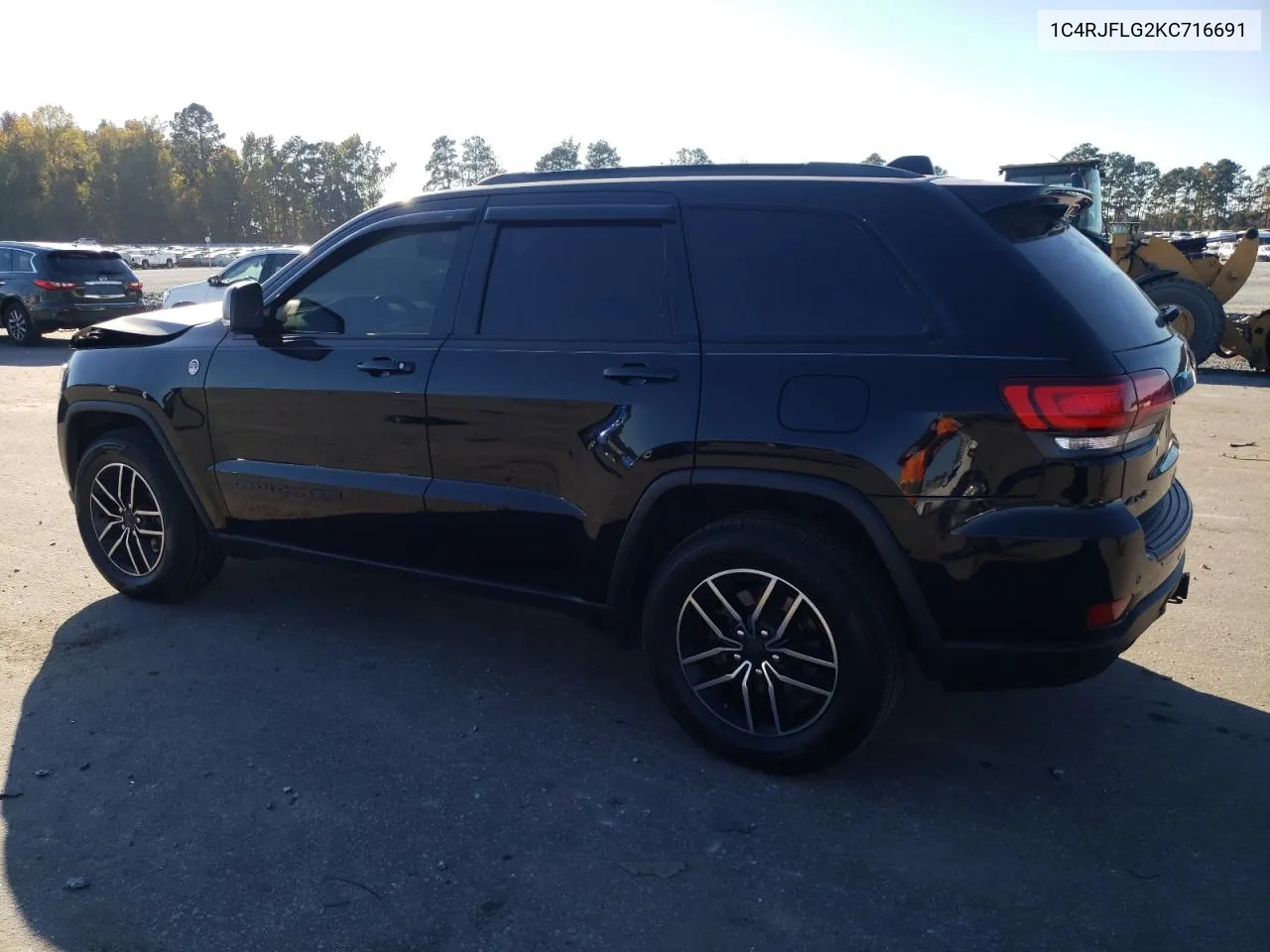 2019 Jeep Grand Cherokee Trailhawk VIN: 1C4RJFLG2KC716691 Lot: 77436584