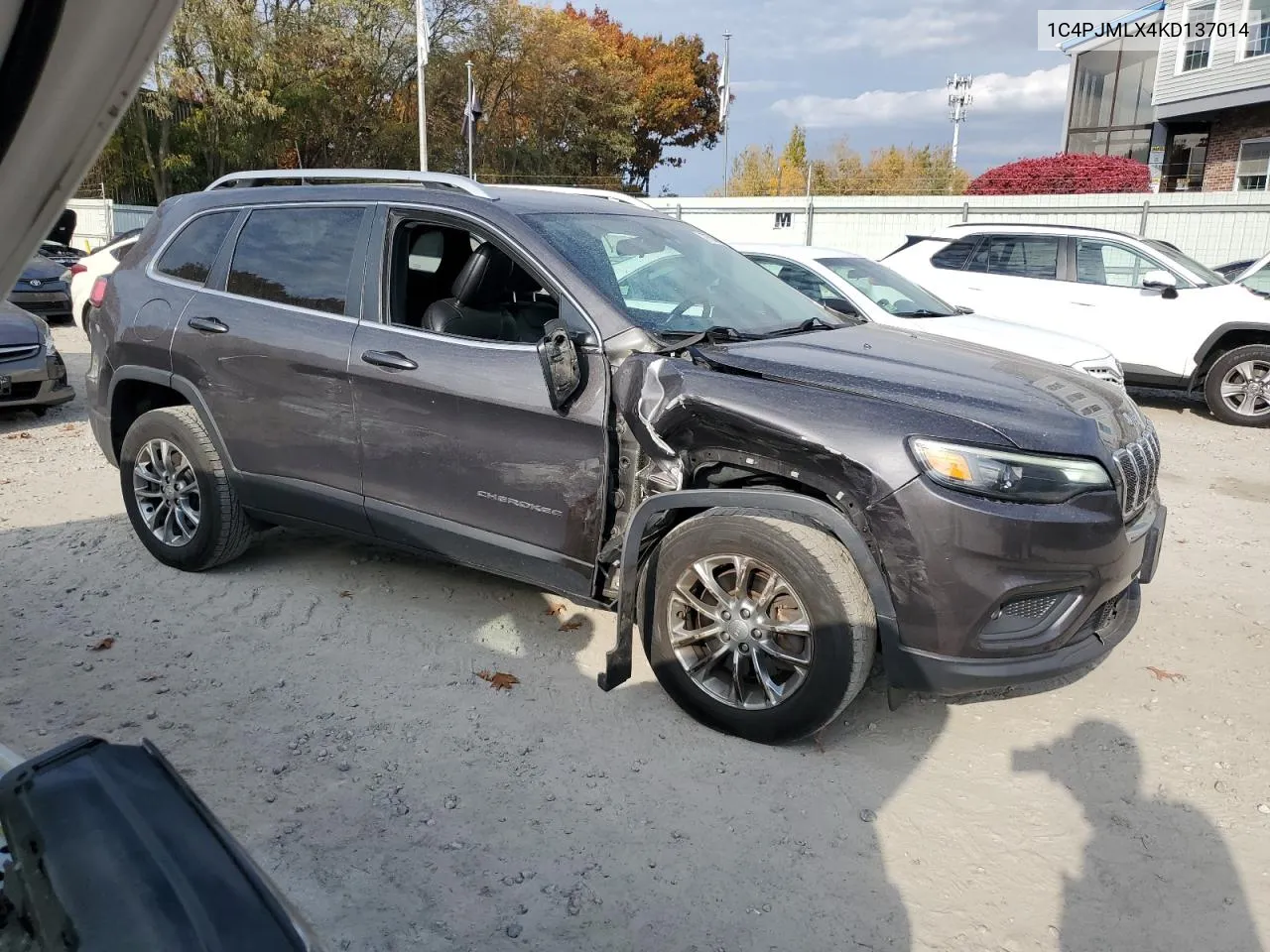 2019 Jeep Cherokee Latitude Plus VIN: 1C4PJMLX4KD137014 Lot: 77535944