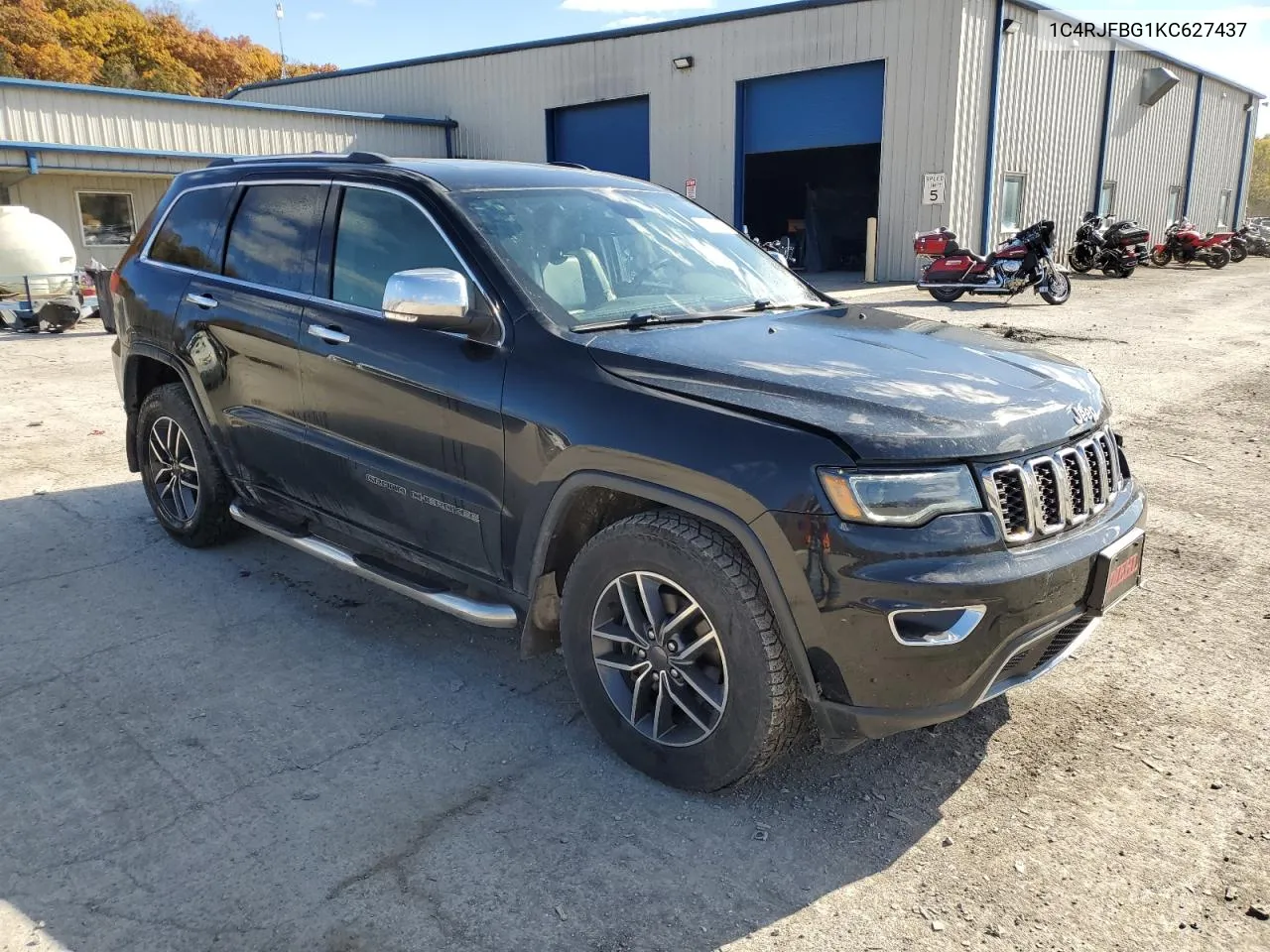 2019 Jeep Grand Cherokee Limited VIN: 1C4RJFBG1KC627437 Lot: 77537294