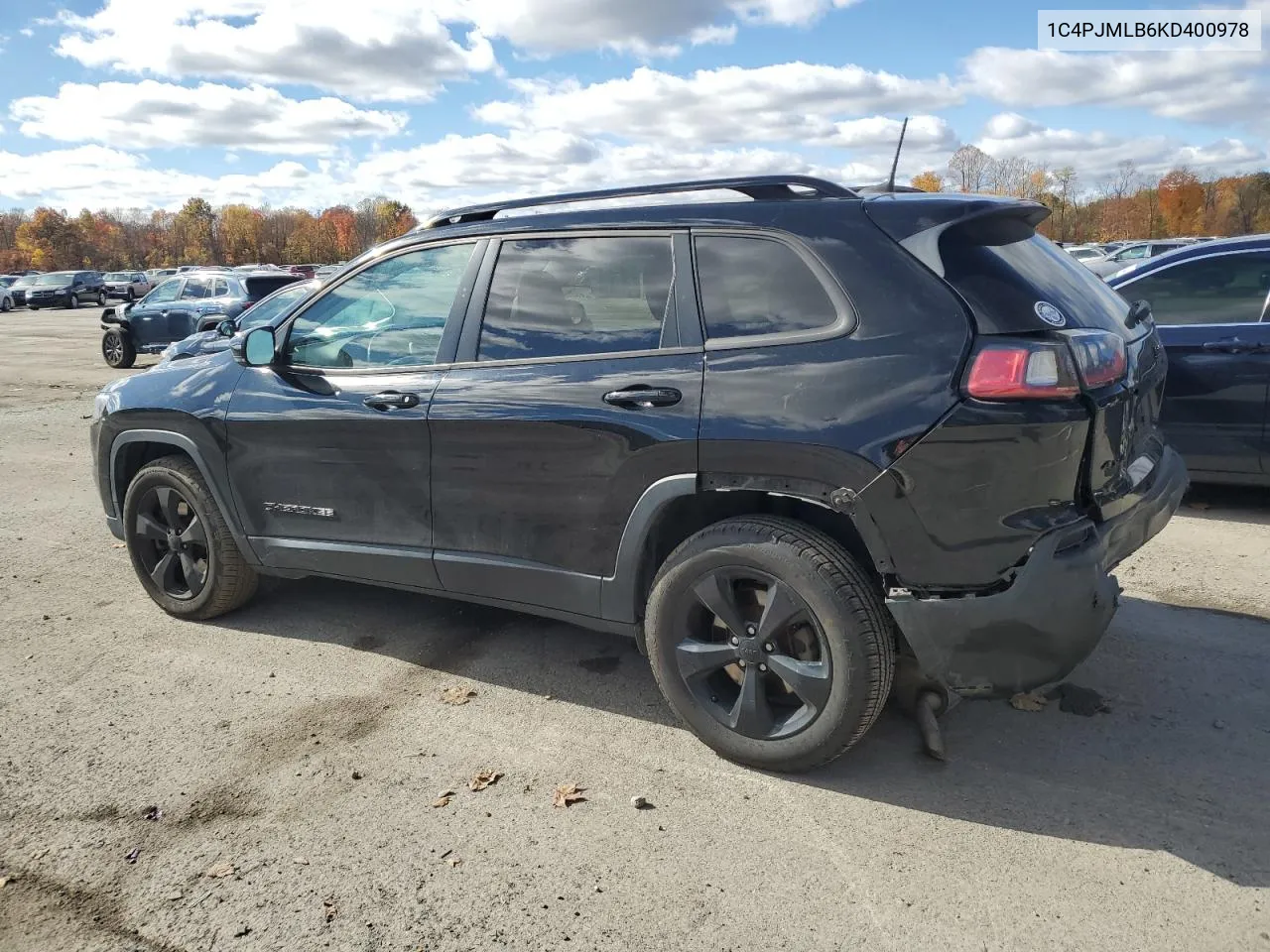 2019 Jeep Cherokee Latitude Plus VIN: 1C4PJMLB6KD400978 Lot: 77576584