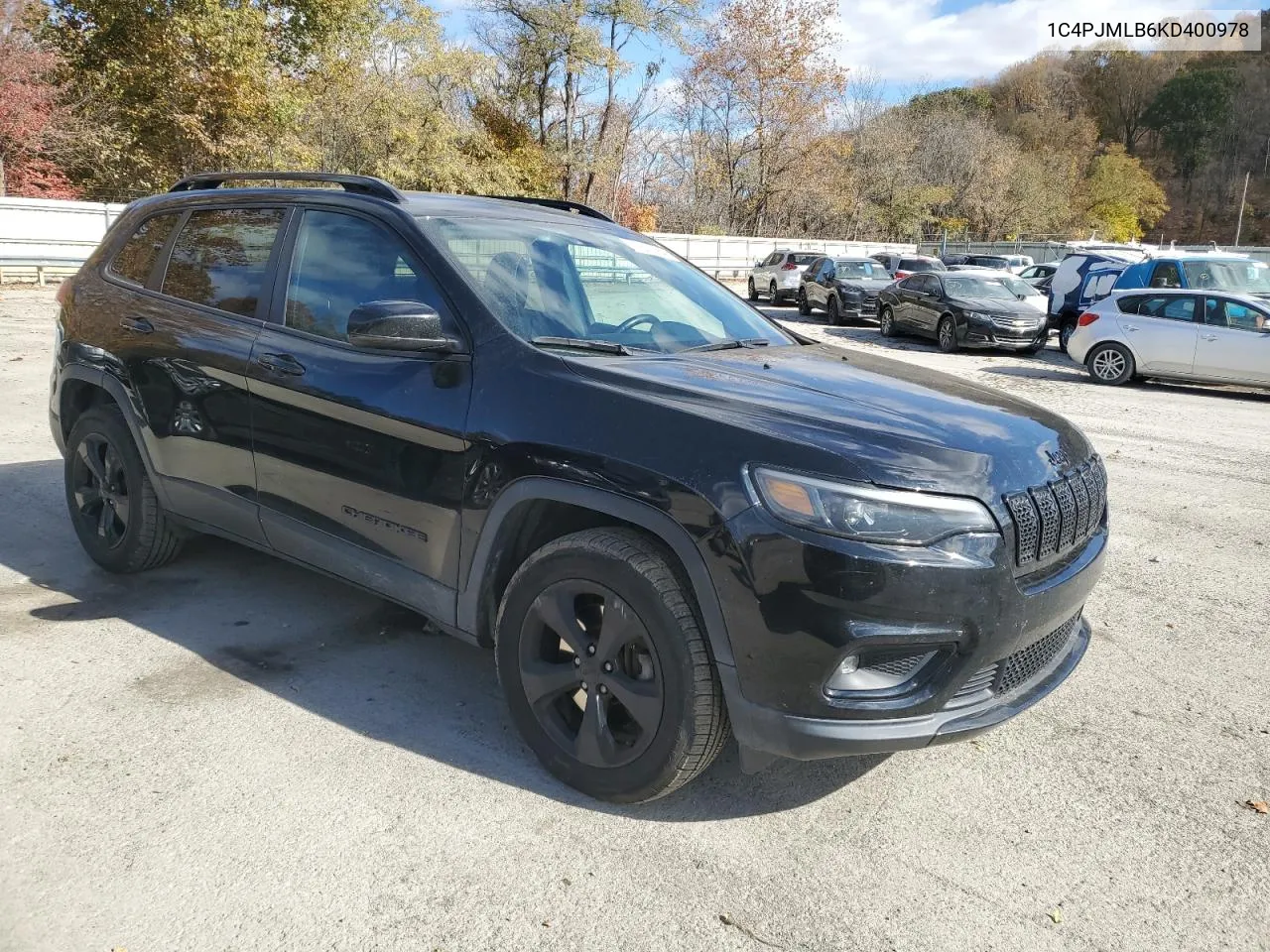 2019 Jeep Cherokee Latitude Plus VIN: 1C4PJMLB6KD400978 Lot: 77576584