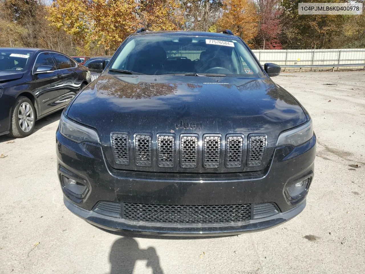 2019 Jeep Cherokee Latitude Plus VIN: 1C4PJMLB6KD400978 Lot: 77576584