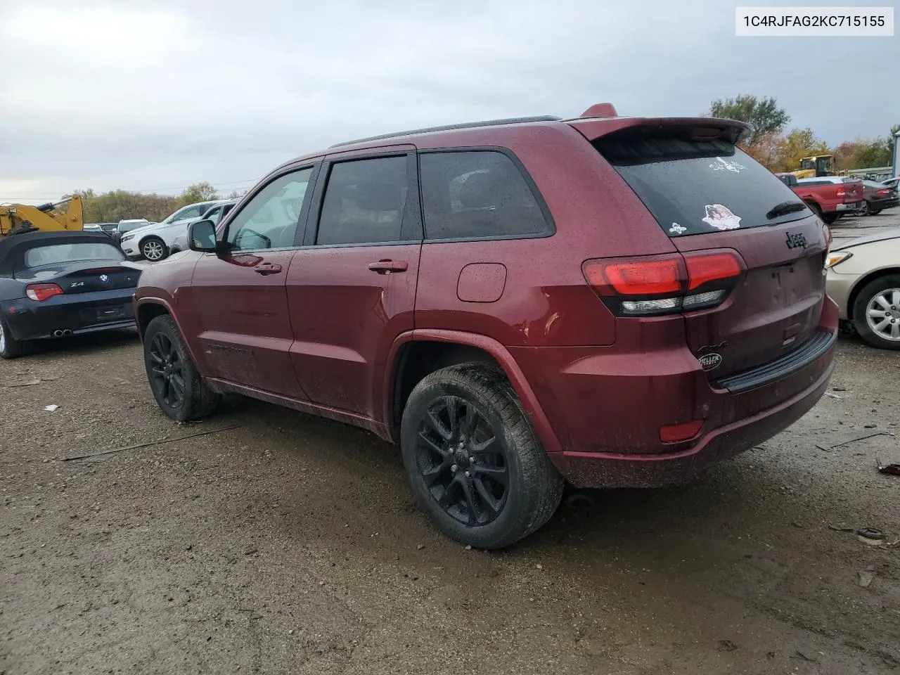 2019 Jeep Grand Cherokee Laredo VIN: 1C4RJFAG2KC715155 Lot: 77622734