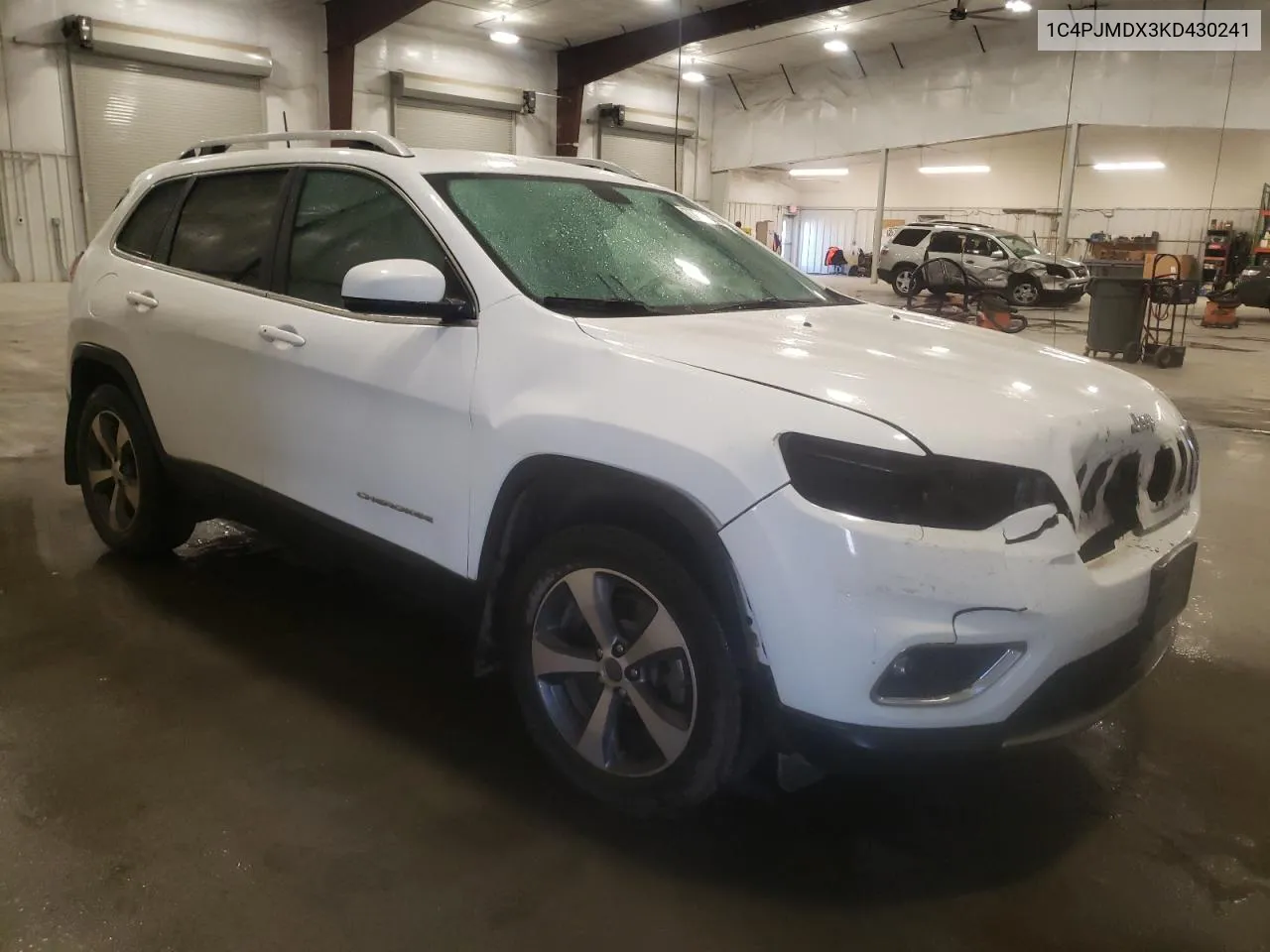 2019 Jeep Cherokee Limited VIN: 1C4PJMDX3KD430241 Lot: 77677374