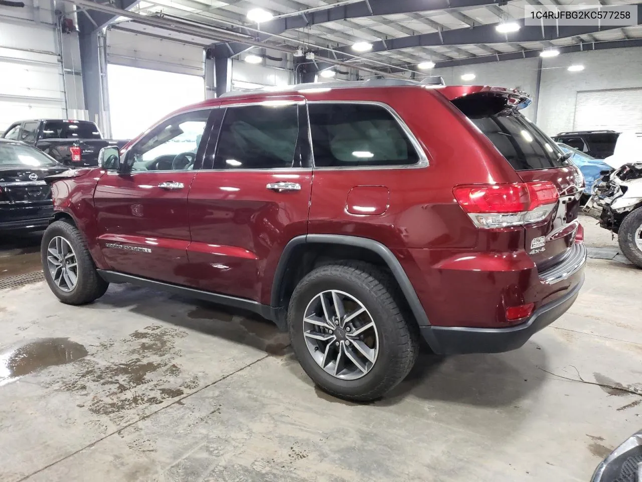 2019 Jeep Grand Cherokee Limited VIN: 1C4RJFBG2KC577258 Lot: 77700574