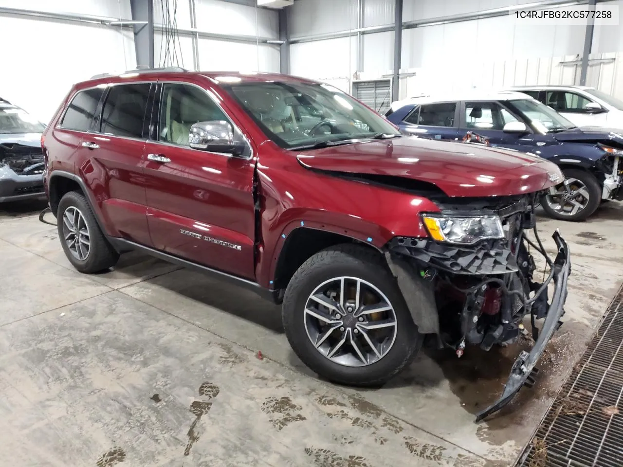 2019 Jeep Grand Cherokee Limited VIN: 1C4RJFBG2KC577258 Lot: 77700574