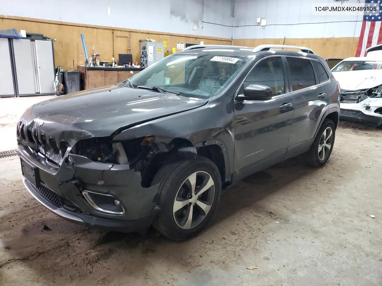 2019 Jeep Cherokee Limited VIN: 1C4PJMDX4KD489105 Lot: 77799994