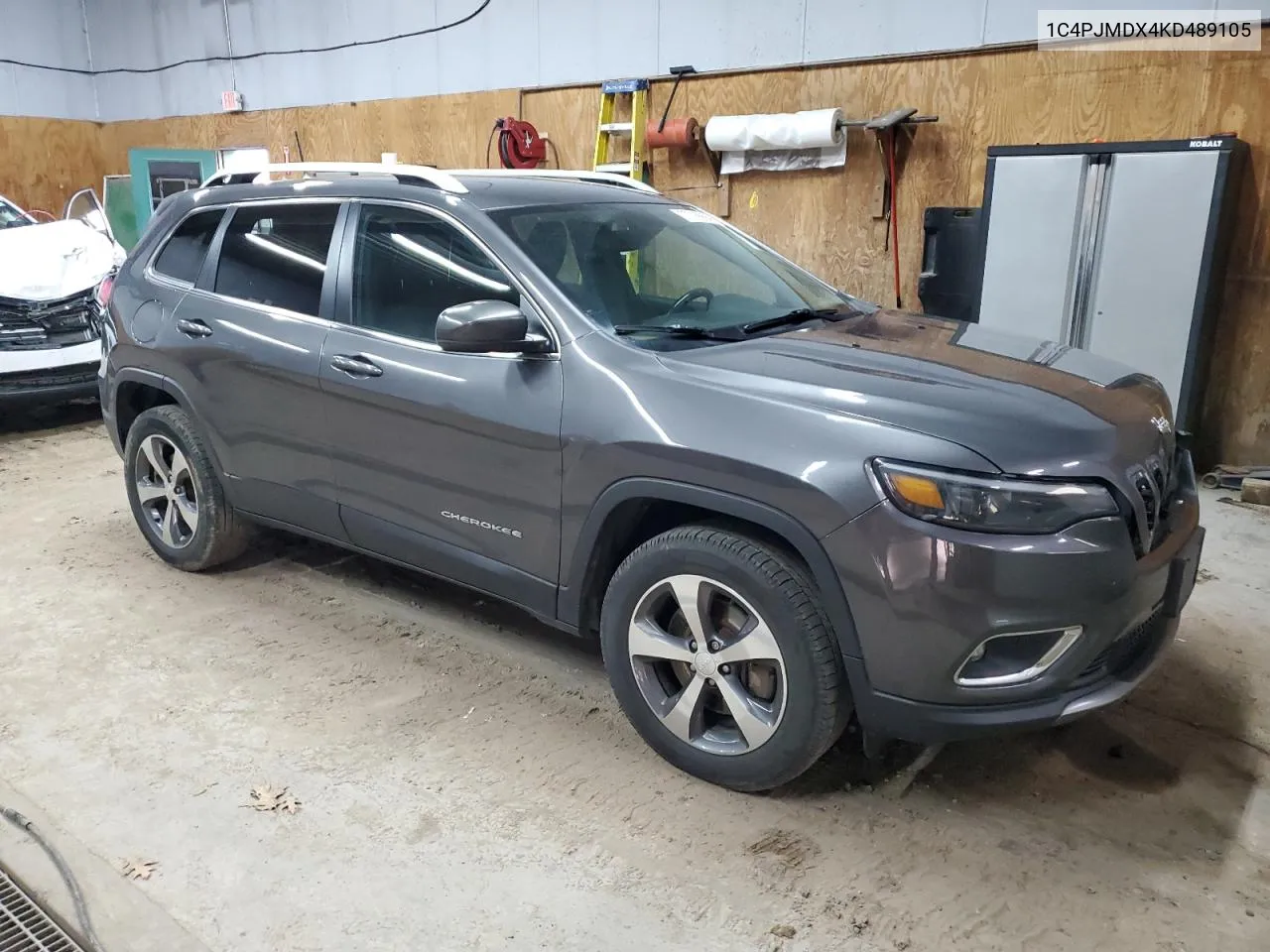 2019 Jeep Cherokee Limited VIN: 1C4PJMDX4KD489105 Lot: 77799994