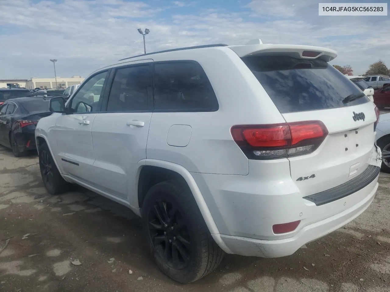 2019 Jeep Grand Cherokee Laredo VIN: 1C4RJFAG5KC565283 Lot: 77843294