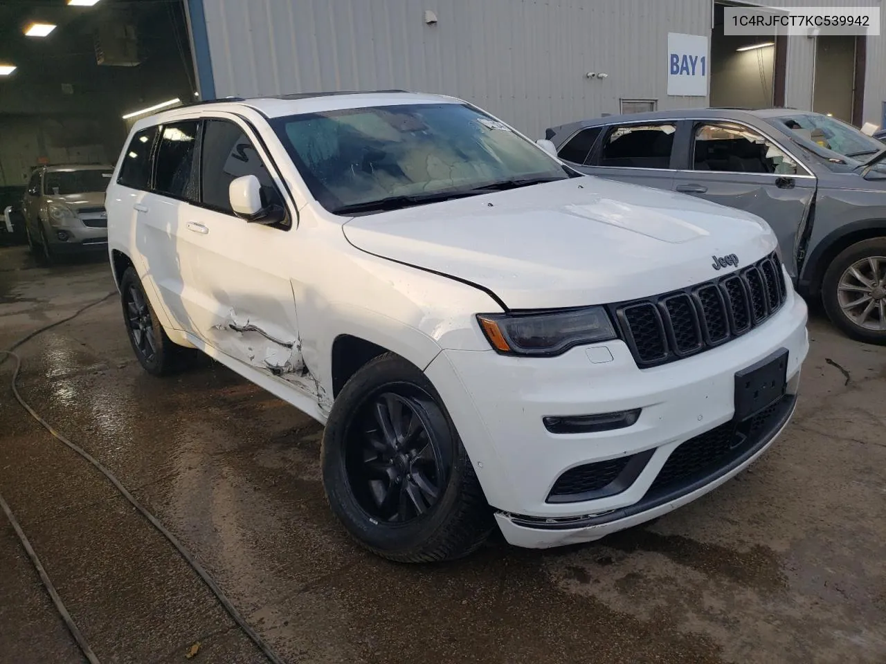 2019 Jeep Grand Cherokee Overland VIN: 1C4RJFCT7KC539942 Lot: 78011204