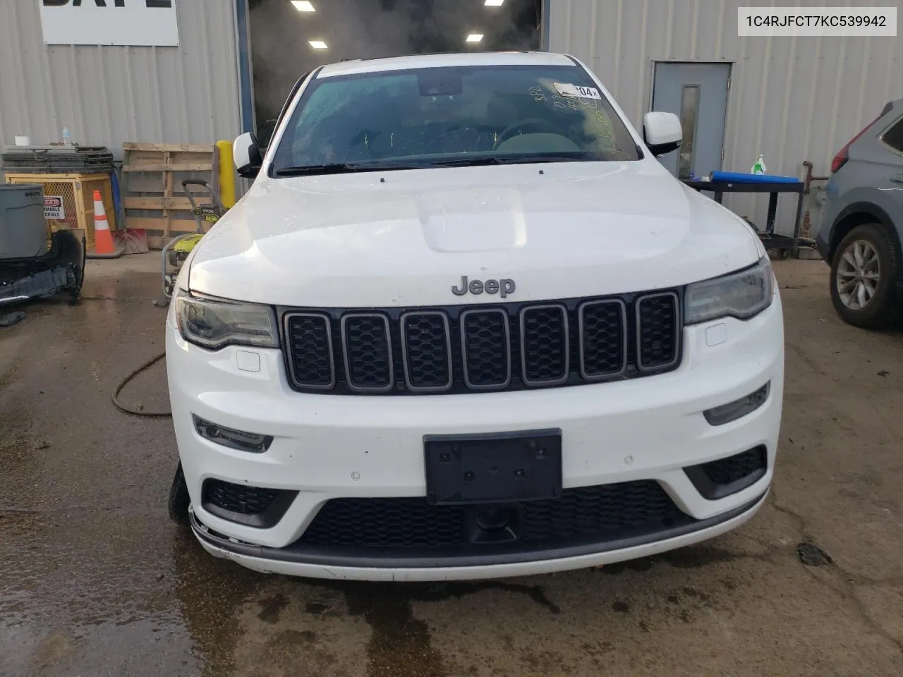 2019 Jeep Grand Cherokee Overland VIN: 1C4RJFCT7KC539942 Lot: 78011204