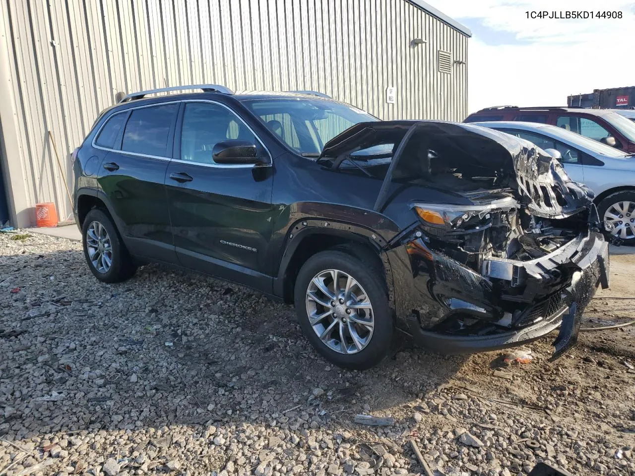 2019 Jeep Cherokee Latitude Plus VIN: 1C4PJLLB5KD144908 Lot: 78067914