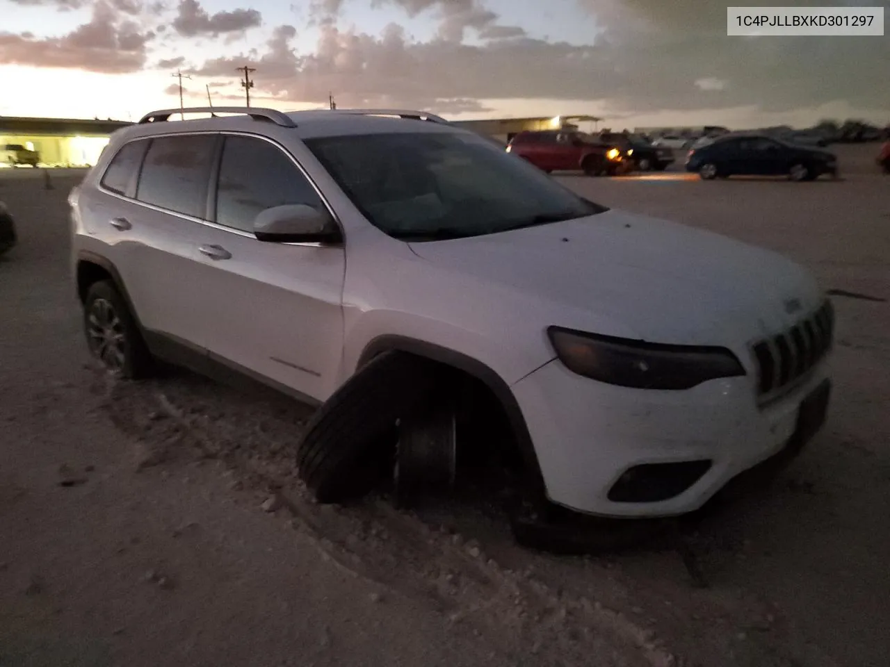 2019 Jeep Cherokee Latitude Plus VIN: 1C4PJLLBXKD301297 Lot: 78143734