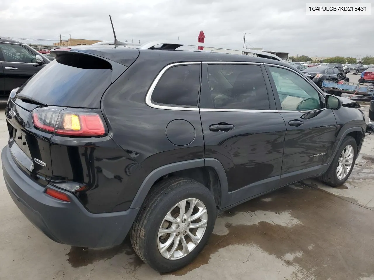 2019 Jeep Cherokee Latitude VIN: 1C4PJLCB7KD215431 Lot: 78165444