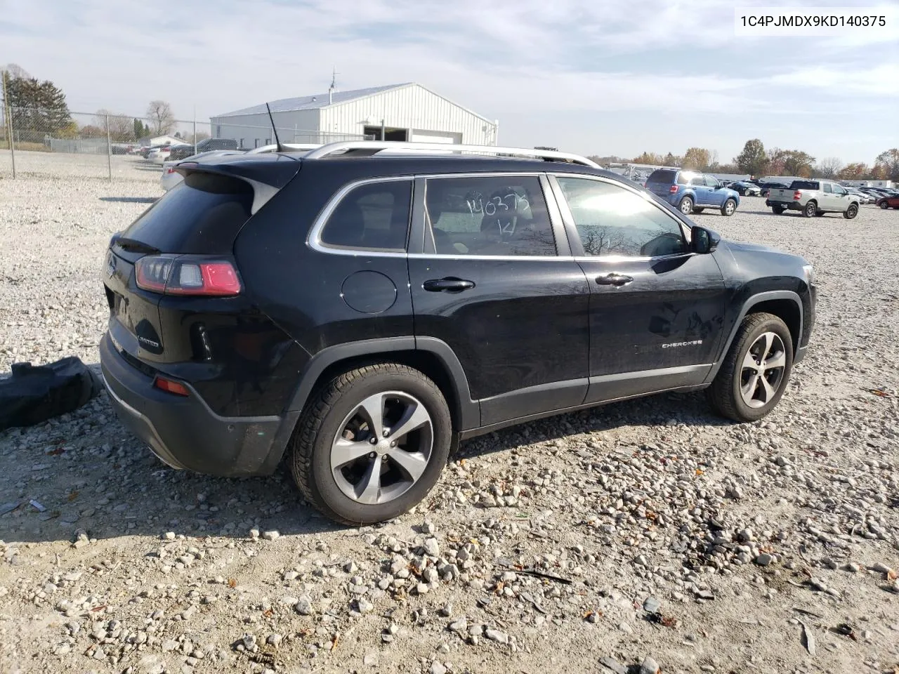 2019 Jeep Cherokee Limited VIN: 1C4PJMDX9KD140375 Lot: 78325904