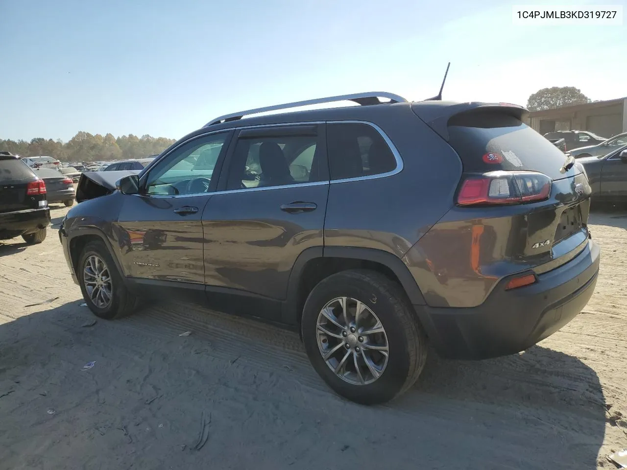 2019 Jeep Cherokee Latitude Plus VIN: 1C4PJMLB3KD319727 Lot: 78361044