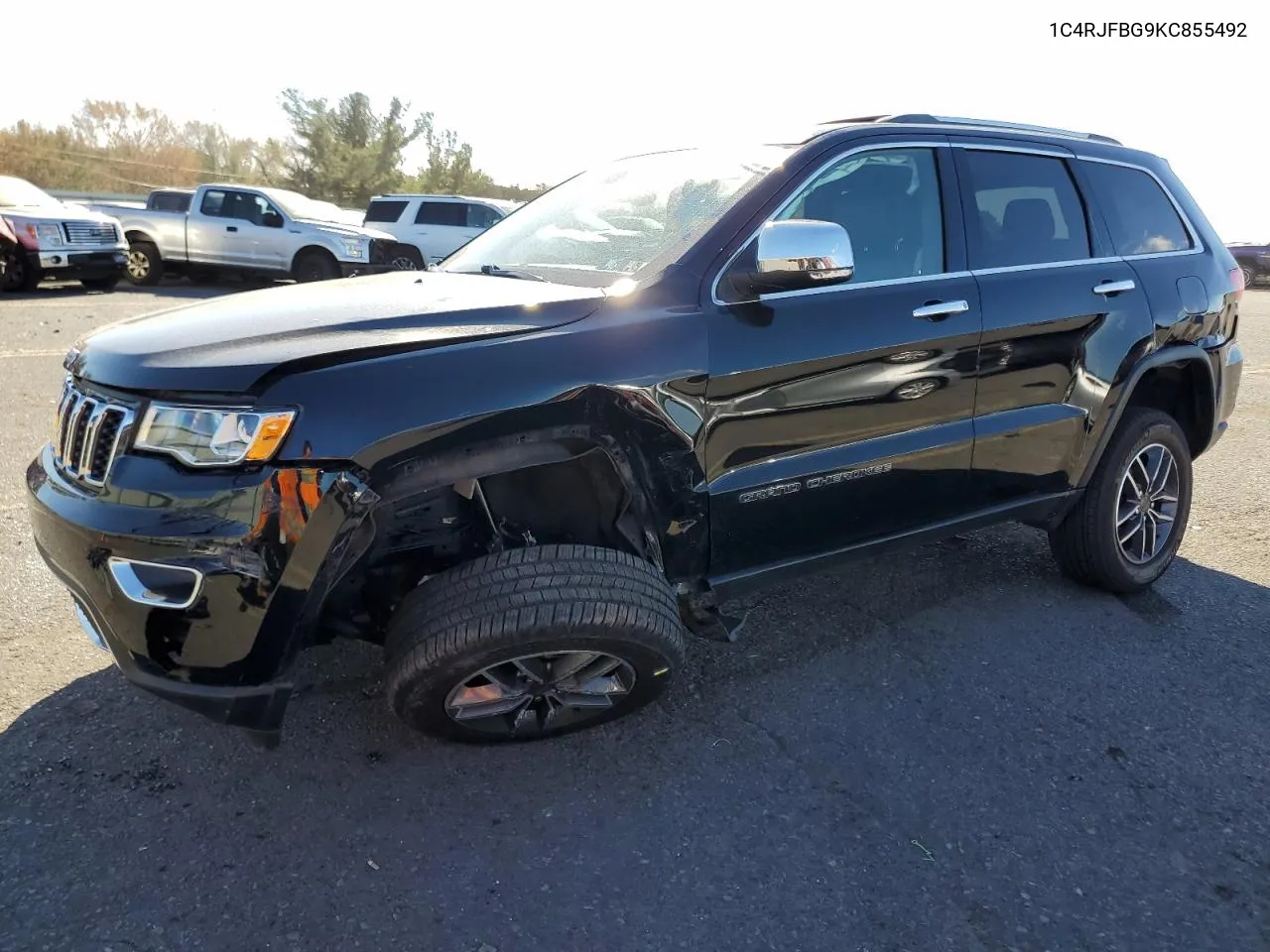 2019 Jeep Grand Cherokee Limited VIN: 1C4RJFBG9KC855492 Lot: 78402244