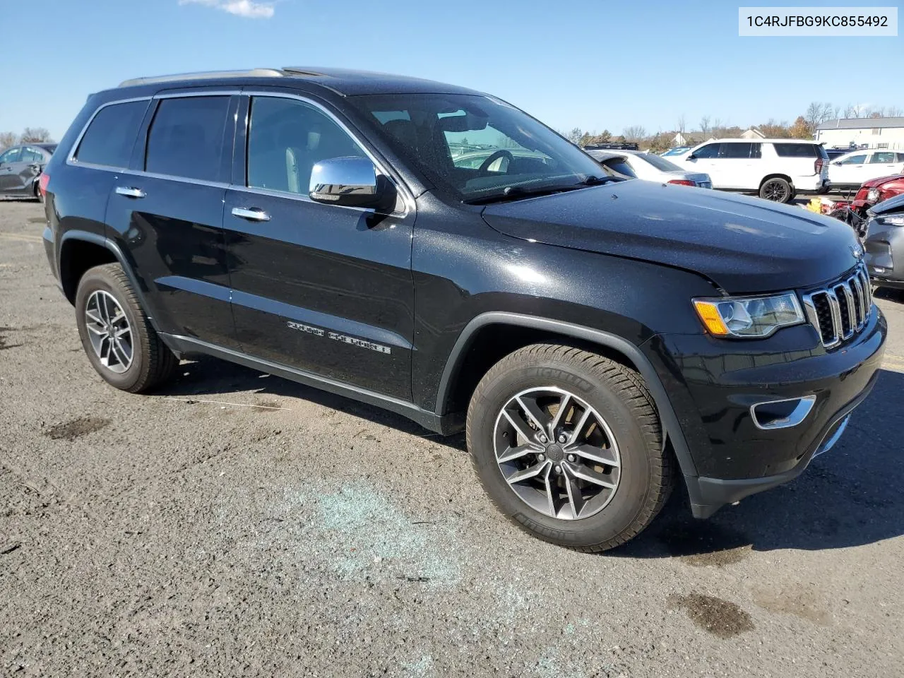 2019 Jeep Grand Cherokee Limited VIN: 1C4RJFBG9KC855492 Lot: 78402244