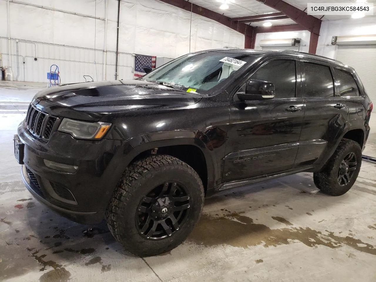 2019 Jeep Grand Cherokee Limited VIN: 1C4RJFBG3KC584543 Lot: 78482164