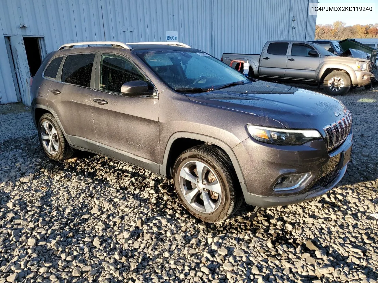 2019 Jeep Cherokee Limited VIN: 1C4PJMDX2KD119240 Lot: 78523884