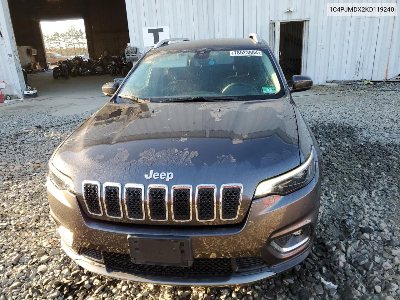 2019 Jeep Cherokee Limited VIN: 1C4PJMDX2KD119240 Lot: 78523884