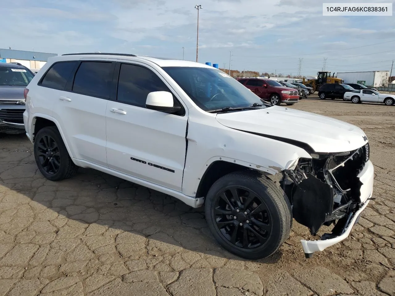 2019 Jeep Grand Cherokee Laredo VIN: 1C4RJFAG6KC838361 Lot: 78679534