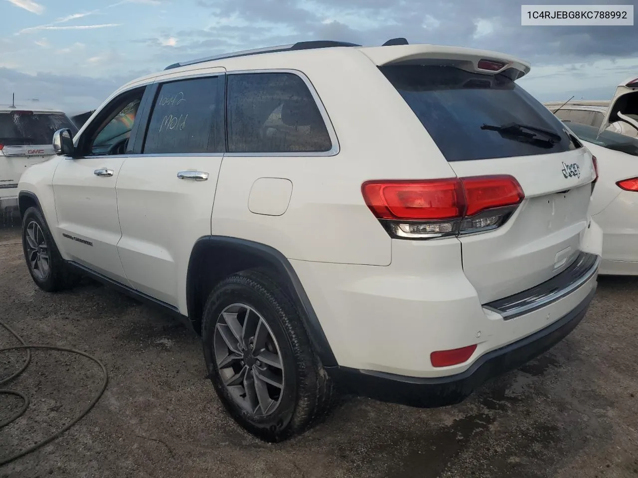 2019 Jeep Grand Cherokee Limited VIN: 1C4RJEBG8KC788992 Lot: 78760334