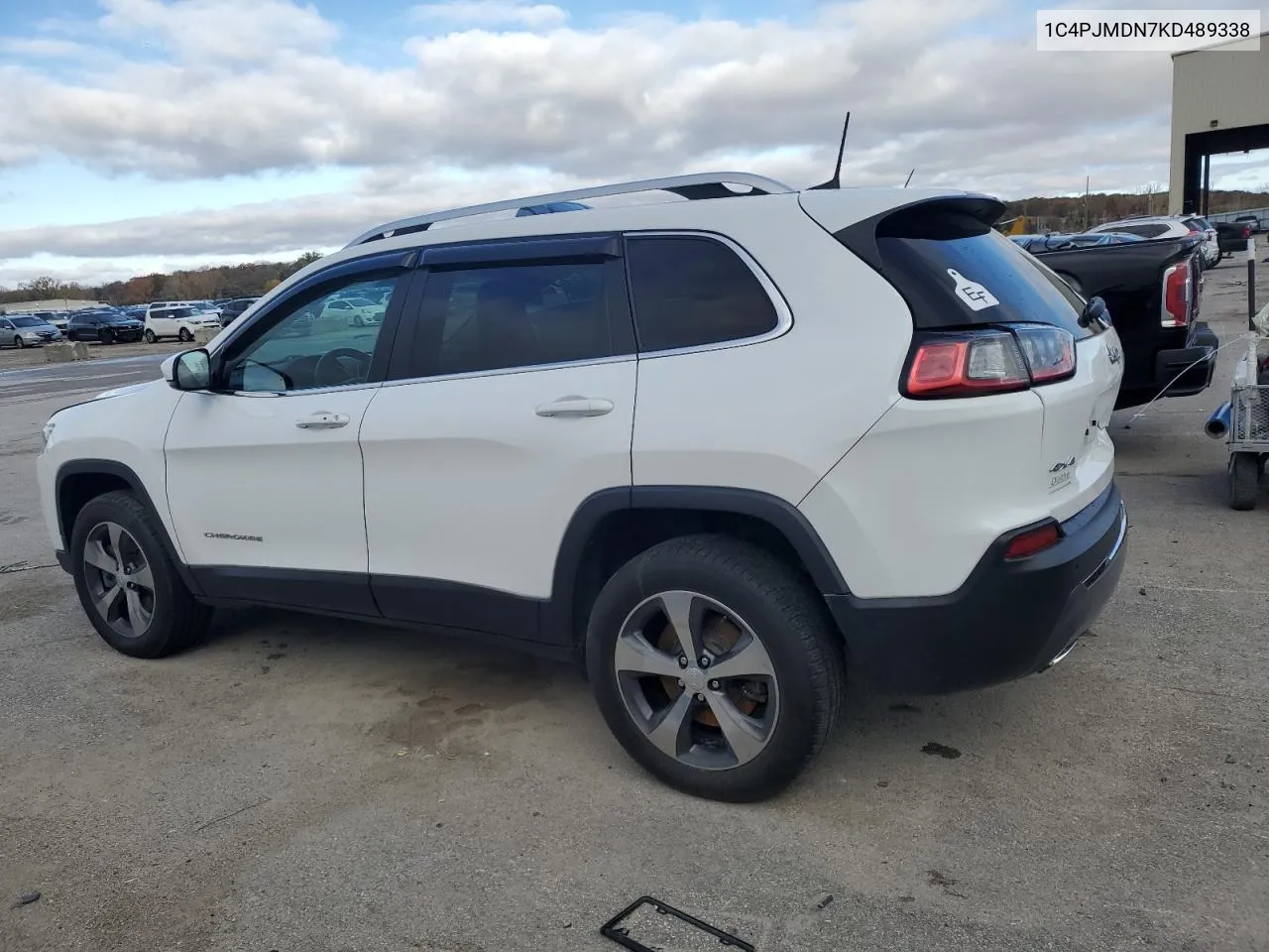 2019 Jeep Cherokee Limited VIN: 1C4PJMDN7KD489338 Lot: 78813324