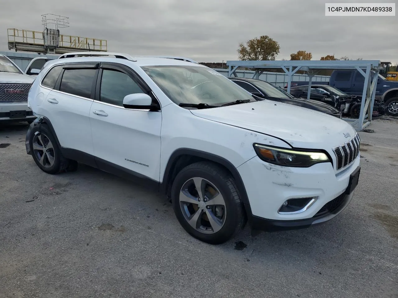 2019 Jeep Cherokee Limited VIN: 1C4PJMDN7KD489338 Lot: 78813324