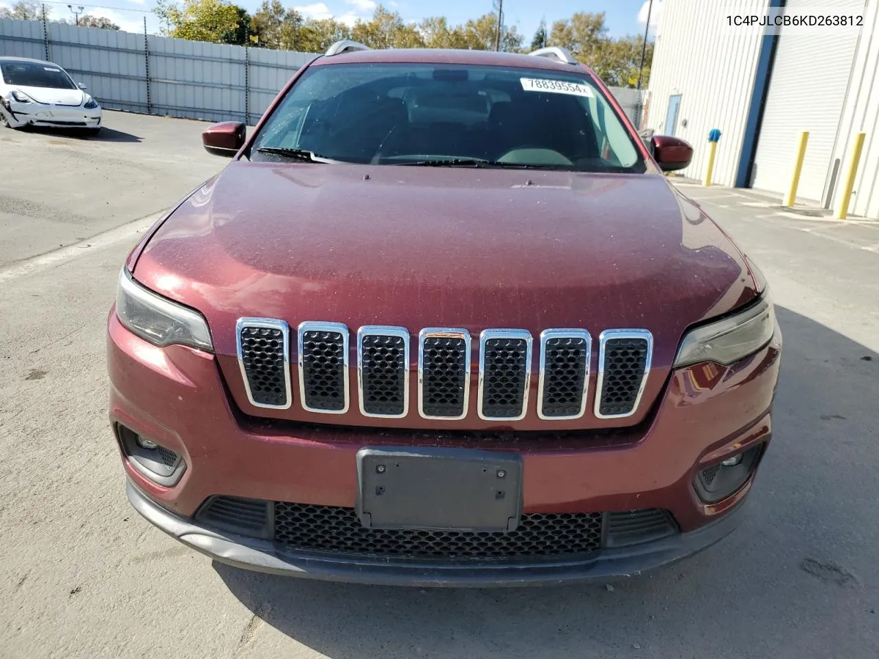 2019 Jeep Cherokee Latitude VIN: 1C4PJLCB6KD263812 Lot: 78839554