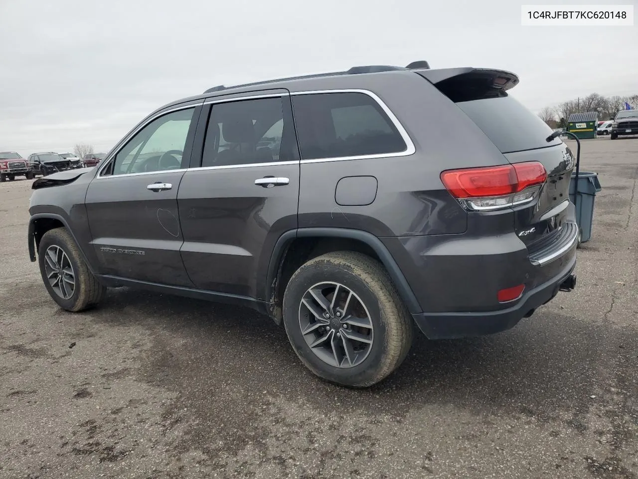 2019 Jeep Grand Cherokee Limited VIN: 1C4RJFBT7KC620148 Lot: 78851074