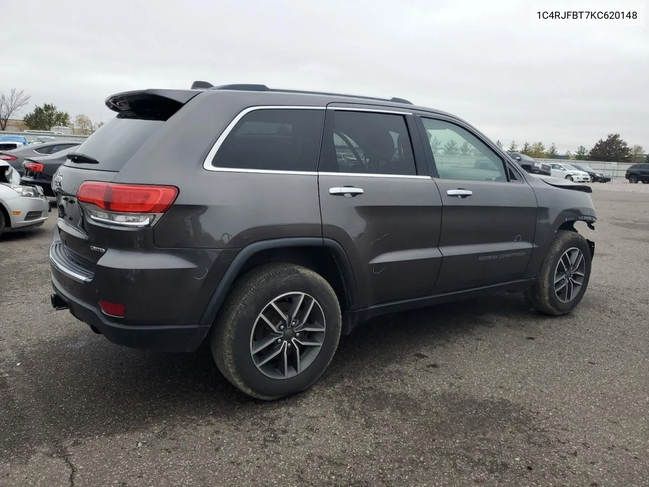 2019 Jeep Grand Cherokee Limited VIN: 1C4RJFBT7KC620148 Lot: 78851074